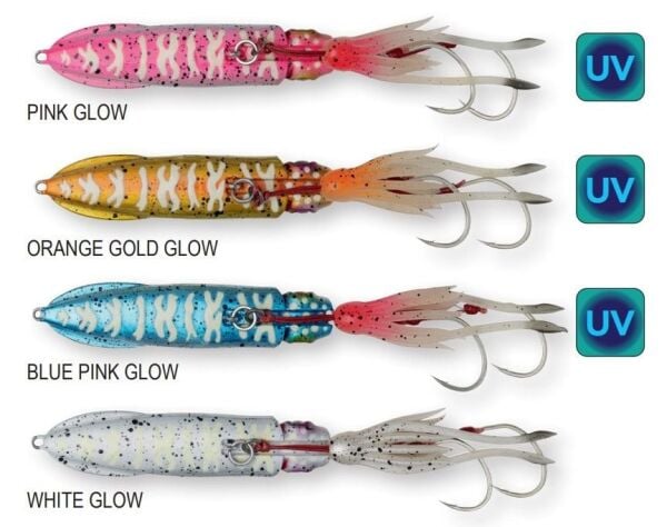 Savage Gear Swimsquid Inchiku 10.3cm 180gr Sahte Balık White Glow