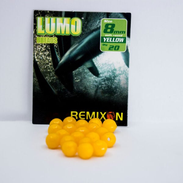 Remixon 8mm Yuvarlak Soft Boncuk (20Adet) YEŞİL