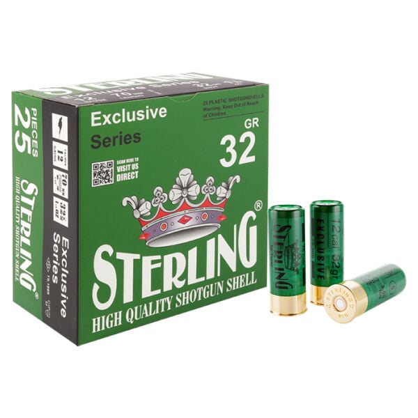 STERLING 12 Cal. 32G. Av Fişeği 1