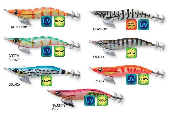 Savage Gear Squid Dealer #3.0N 14.3GR 10CM 3.5''/M Sahte Balık Green Shrimp