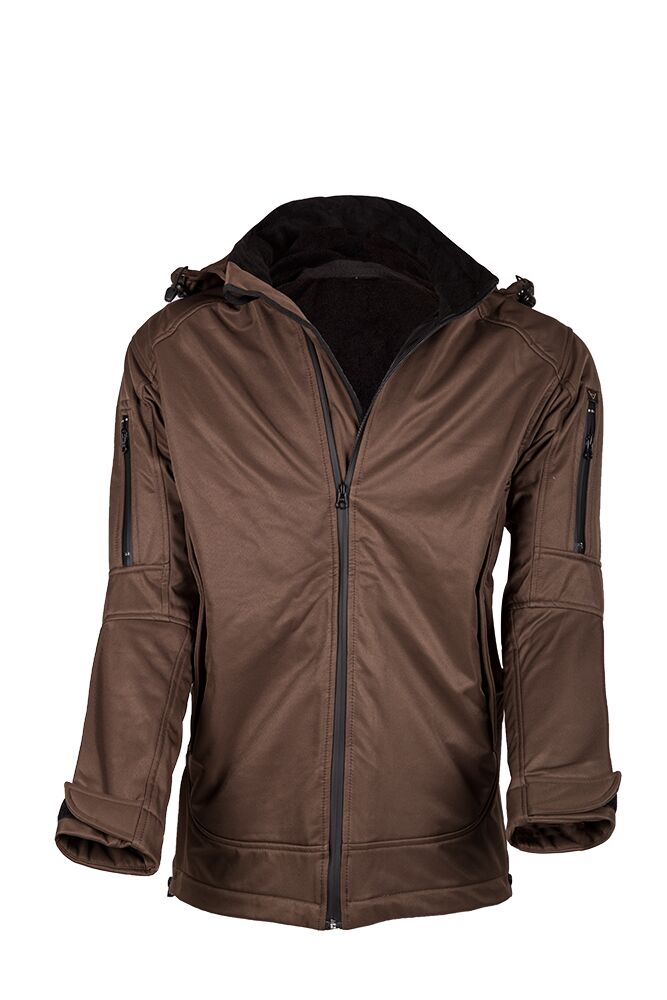 T. VAV Shell HT-01 Softshell Mont Kahverengi - XXL