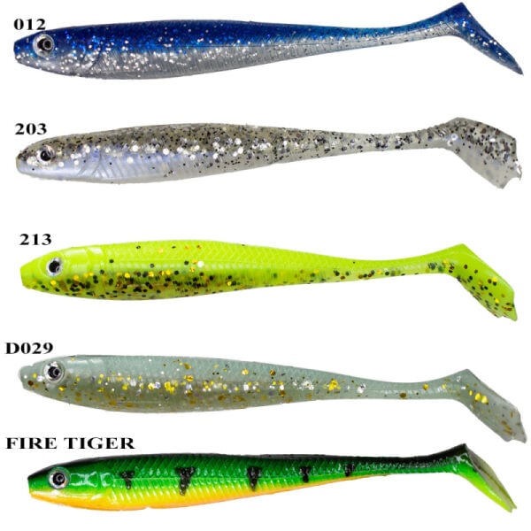 Remixon Paddle Shad 9cm (5 Adet) 012