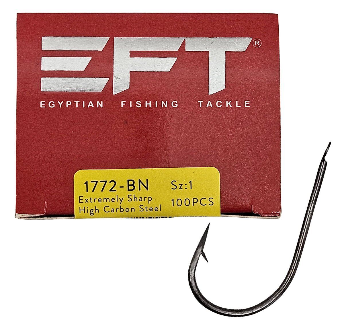 EFT 1772 Kısa Pala Black Nikel  İğne 100 Adet 7