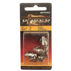 T.D. SPRO Ballbearing Power Çapraz Fırdöndü 8x7 250K