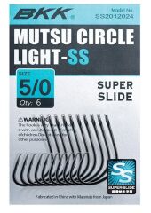 BKK Mutsu Circle Light Olta İğnesi 6 12 Pcs