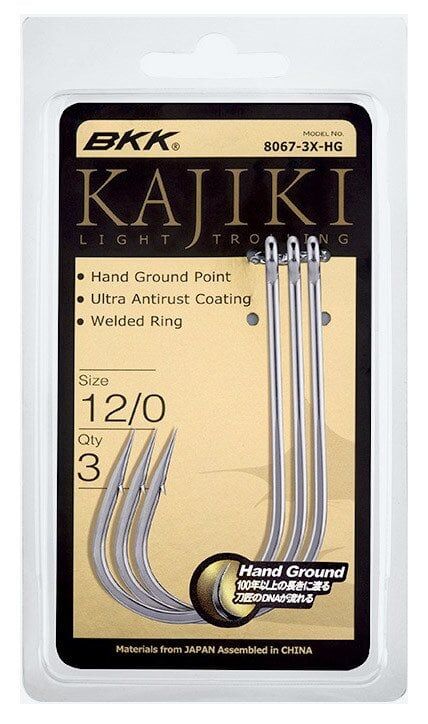 BKK Kajiki Light Trolling Olta İğnesi 12/0 3 Pcs