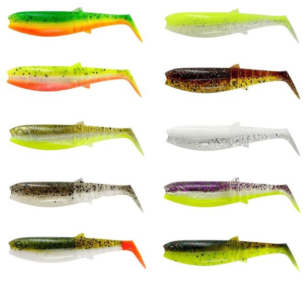 Savage Gear Cannibal Shad 10cm 9gr Sahte Balık Chartreuse Pumpkin