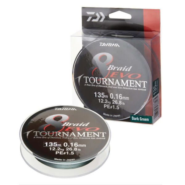 Daiwa Tournament 8B Evo DG 300m İp Misina 0,45