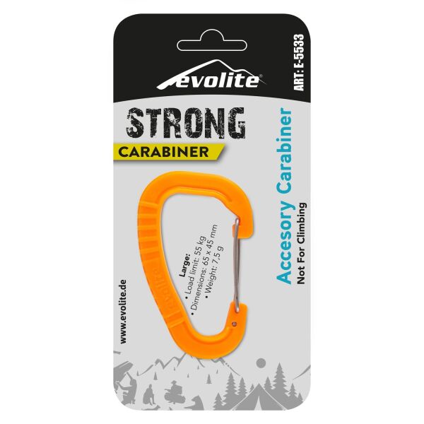 Evolite Strong Karabina Large Yeşil (Fıstık Yeşili)