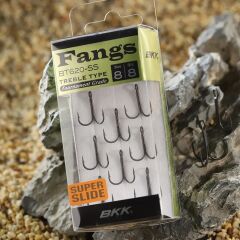 BKK Spear-20 SS Üçlü Olta İğnesi 8 8 Pcs