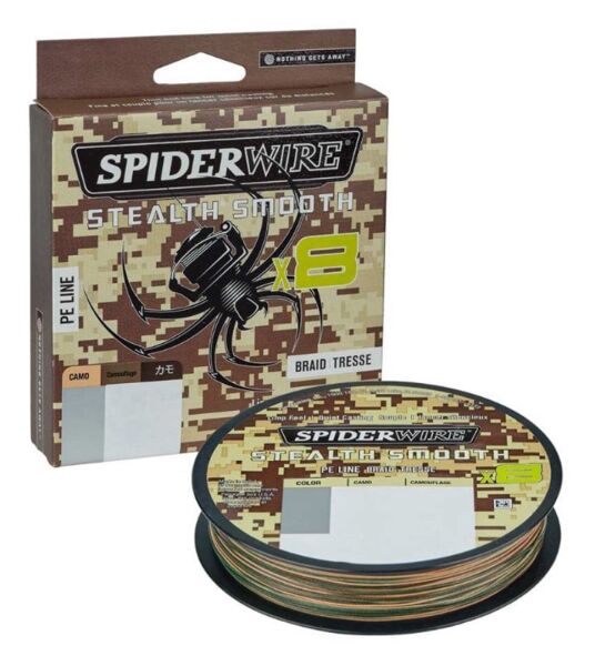 Spider Wire Stealth Smooth8 x8 Pe Braid 150m Camo Örgü İp 0.07mm