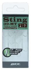 BKK Sting-32 MT Üçlü Olta İğnesi 10 7 Pcs
