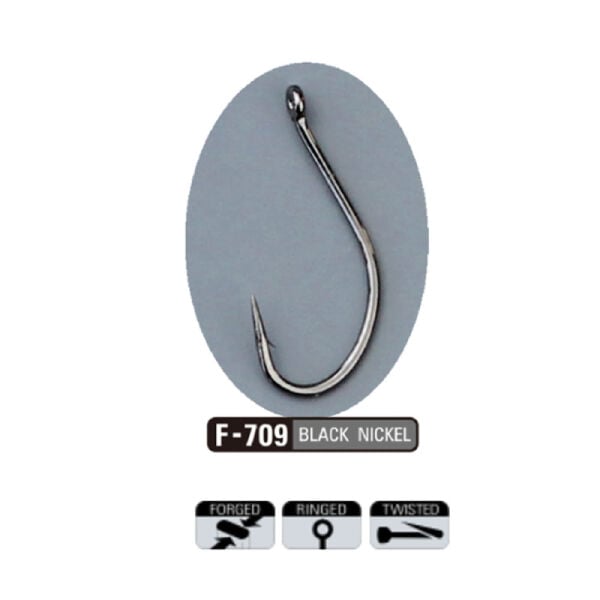 Sasame F-709 BL Nickel Seigo Ringed İğne 1