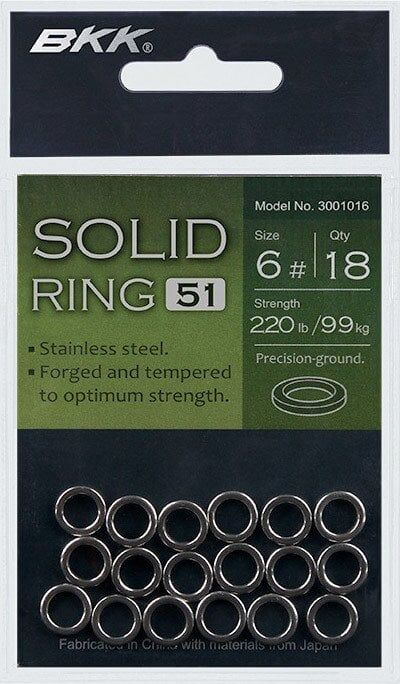 BKK Solid Ring-51 6 18 Pcs