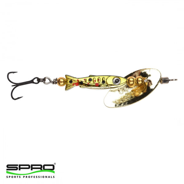 Spro SPRO Larva Inline Spin 4,8CM 3,5G Brown Trout