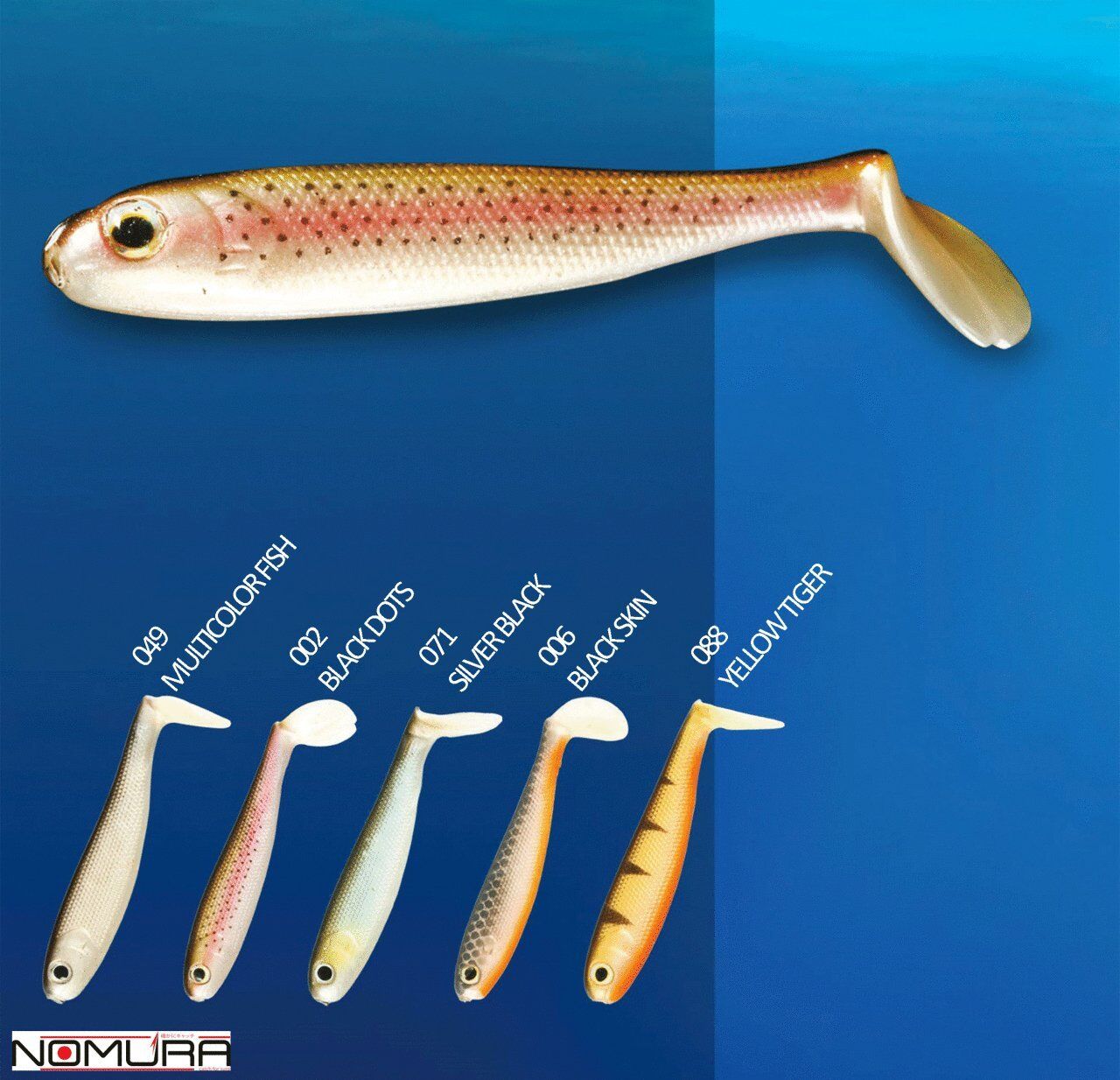 Nomura Lıve Fısh 8,5cm 8g 5 Adet Sahte Balık 071