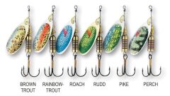 Dam Nature 3D Spinner #3 6gr Kaşık Brown Trout