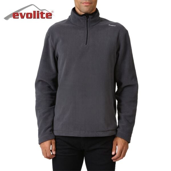 Evolite Fuga Erkek Mikro Polar Sweater - Gri XXXL
