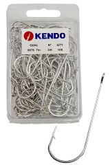 Kendo 8079 Abardeen Tin 3/0 100 Adet Halkalı Olta İğnesi