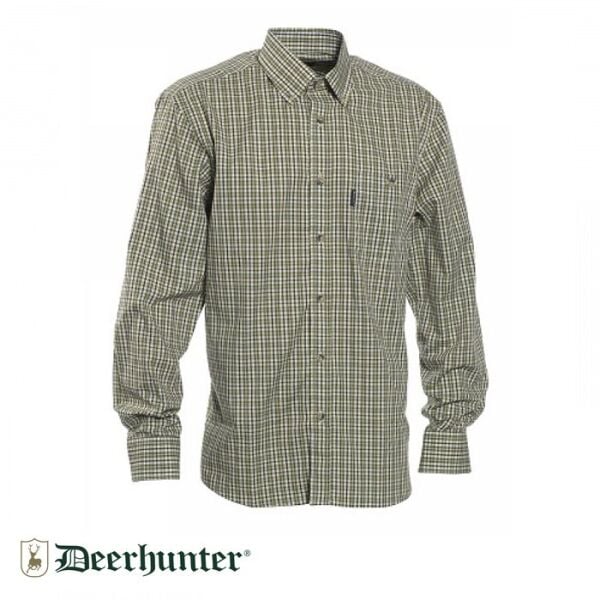 S.K.DEERHUNTER Wyatt Yeşil Kareli Uzun Kol Gömlek 45/46 - 2130.8469.399.45