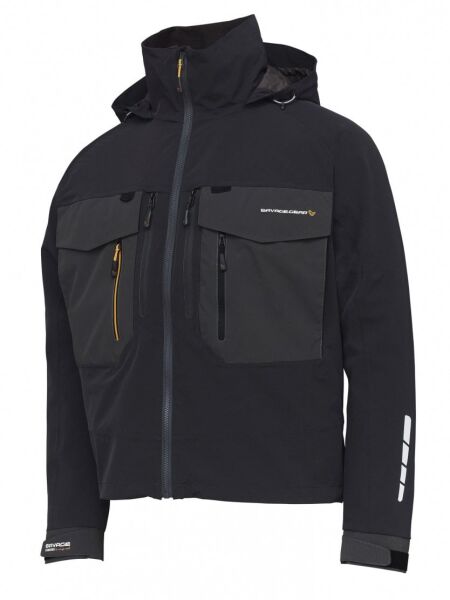 Savage Gear SG6 Wading Jacket Black/Grey XL