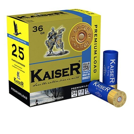 KAISER 12 Cal. 36G. Av Fişeği 6