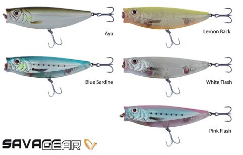 Savage gear 3D Minnow Pop Walker55 5,5cm 5g Sahte Balık 05-Blue Sardine
