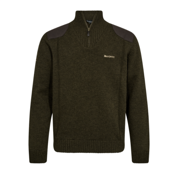 DEERHUNTER Finley Yarım Fermuarlı Kazak 2XL