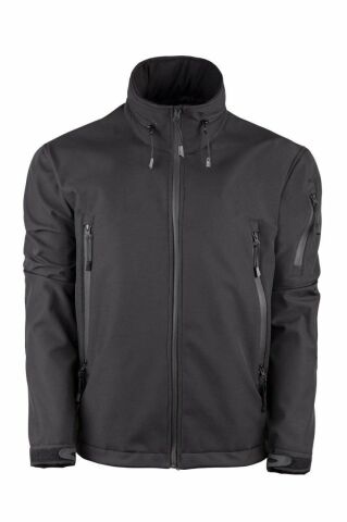 VAV Shell HT-04 Softshell Mont Siyah - XXXL