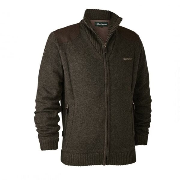 DEERHUNTER Carlisle Knit Kahverengi Hırka - 2130.8371.383.XL