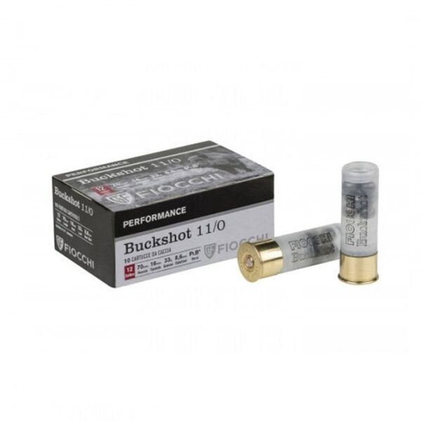 FIOCCHI BUCKSHOT 12 Ga 37G. 7/0