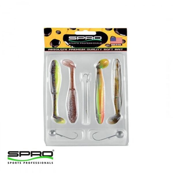 SPRO Ready 4 Fish Silikon Yem & Jig Head Seti 4 - SPR004663.00501