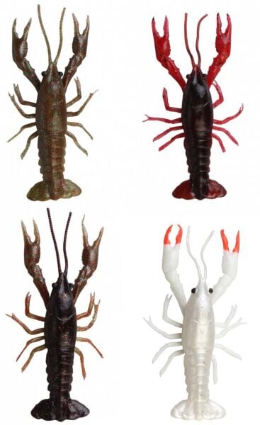Savage gear LB 3D Crayfish 8 cm 4 gr F 4 Adet Sahte Balık Red