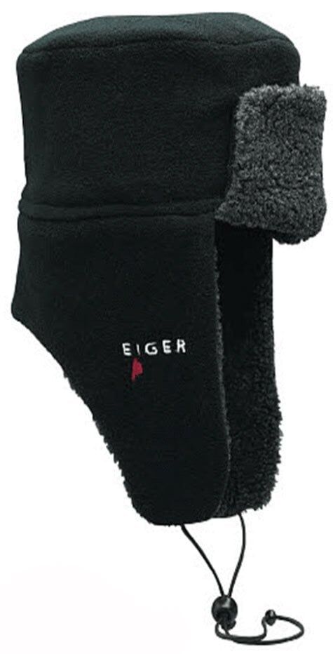 Eiger Fleece Korean Hat Black L/XL