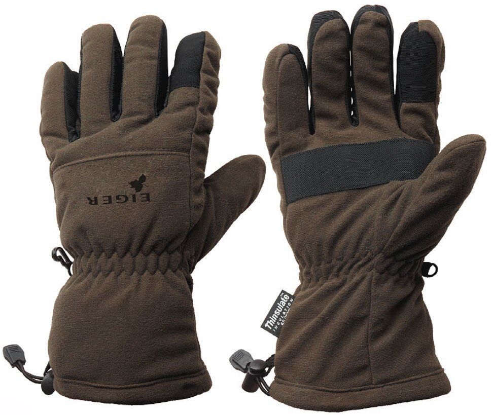 Eiger Wood Hunting Gloves Green L