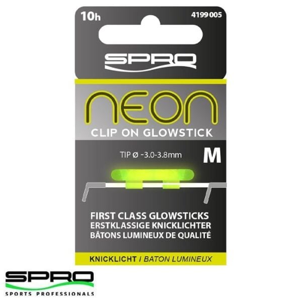 Spro Neon Klipsli Işık Çubuğu Yeşil (orta) 1/1
