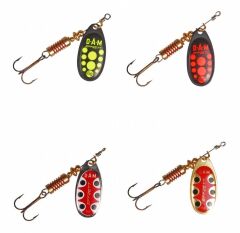 Dam Effzett Standard Spinner 4 gr #2 Kaşık Copper Black Dot