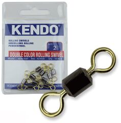 Kendo Double Color Rollıng Swivel 10 Adet (Fırdöndü) 8