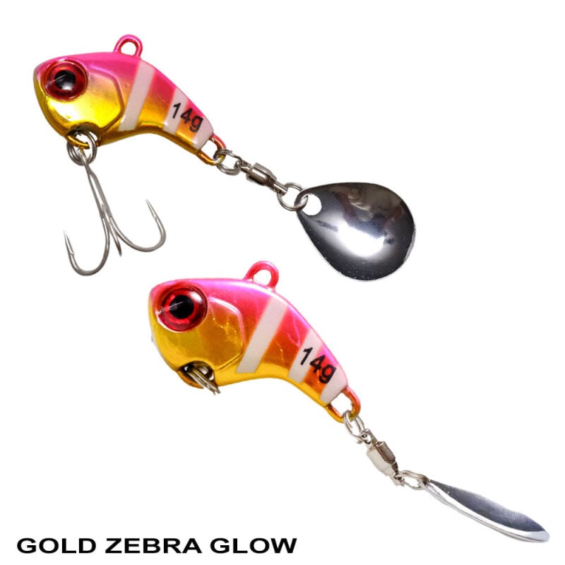 Ryuji Scorpy Vib 14gr PINK ZEBRA GLOW