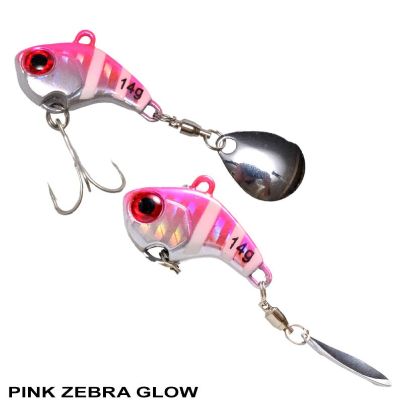 Ryuji Scorpy Vib 14gr PINK ZEBRA GLOW