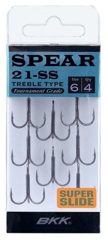BKK Spear-21 SS Üçlü Olta İğnesi 5 7 Pcs