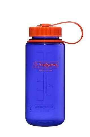 Nalgene 16oz Wide Mouth Periwinkle Sustain
