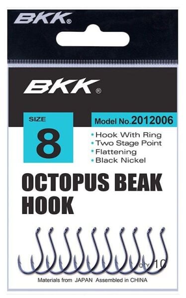 BKK Octopus Beak Olta İğnesi 8/0 7 Pcs