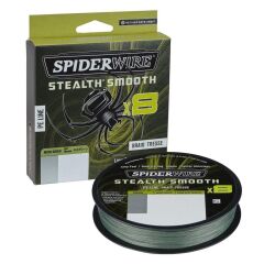 SpiderWire Stealth Smooth x8 Pe Braid 150m Moss Green Örgü İp 0.07mm