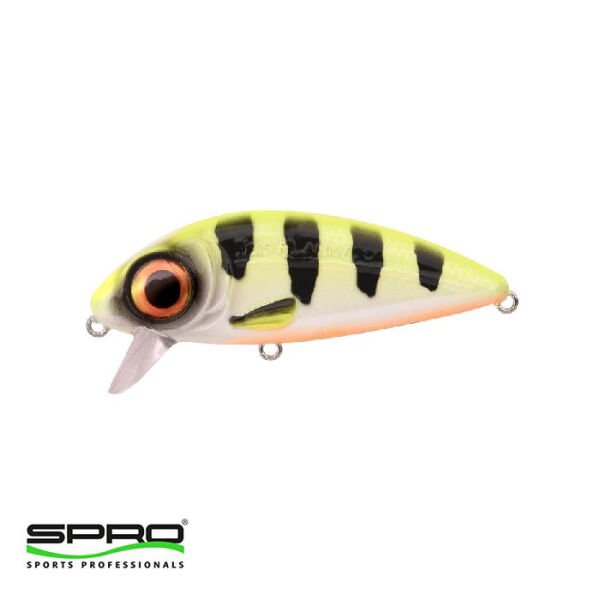 SPRO Irıs Flanky Hot Perch  7,5CM 13G Sert Yem
