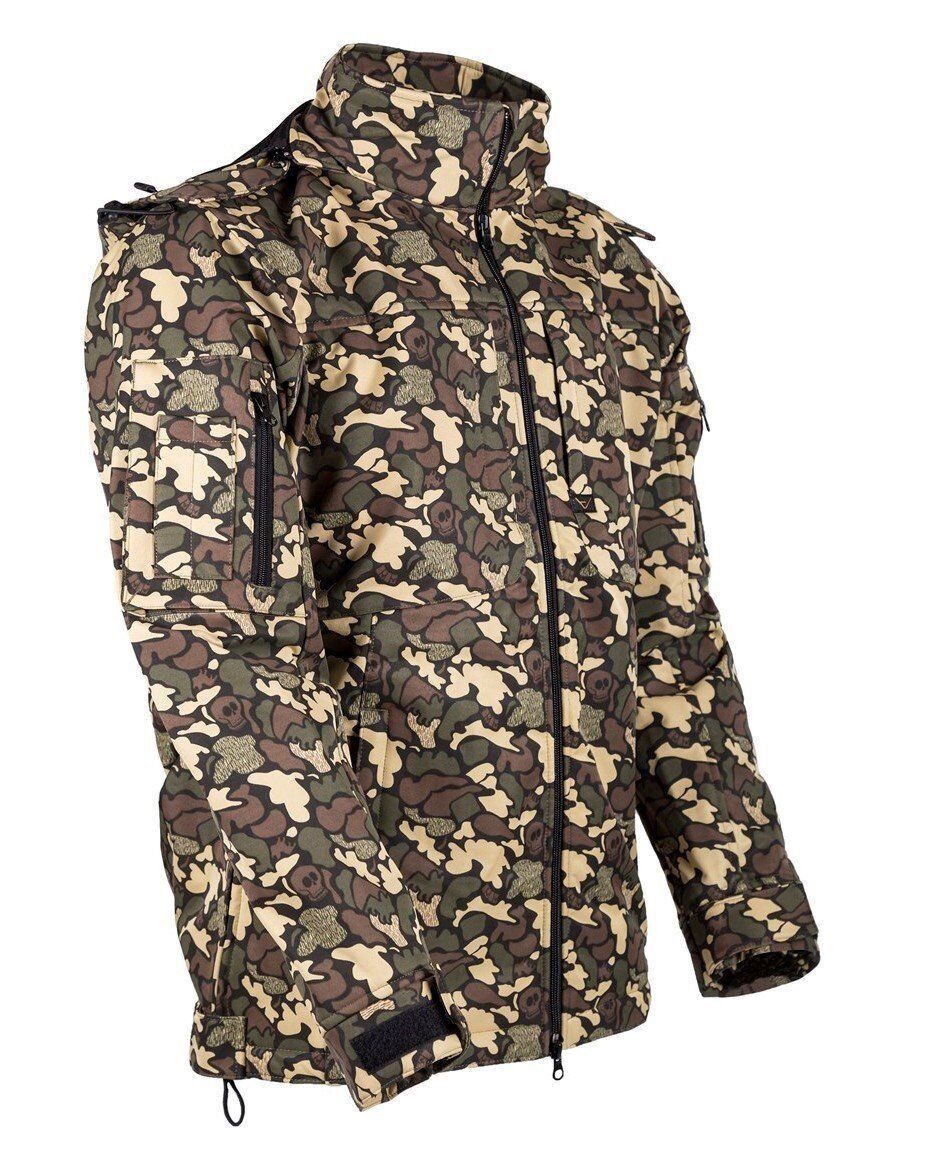 T. VAV Shell HT-01 Softshell Mont Kurukafa Bej - L