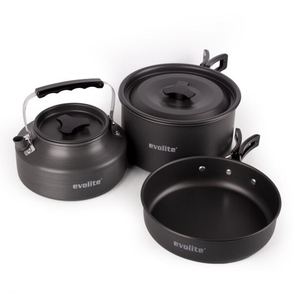 Evolite Tria Pot Çaydanlıklı Tencere Seti