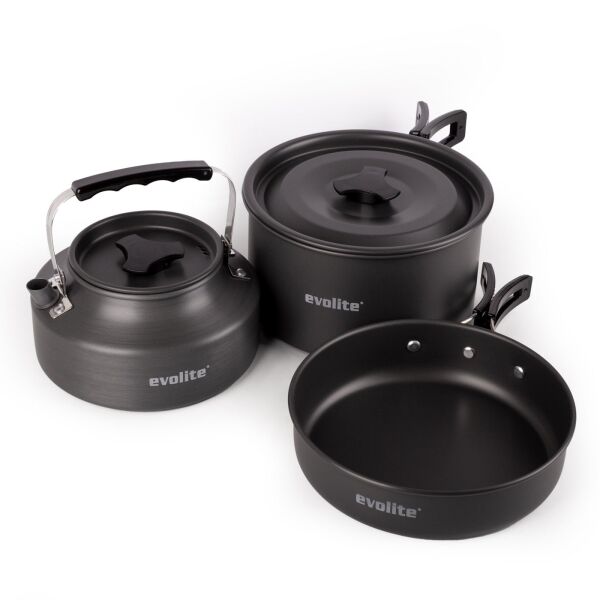 Evolite Tria Pot Çaydanlıklı Tencere Seti