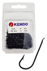 Kendo (1522)  1000 Adet 9/12 Siyah Çapraz İğne 9 Numara