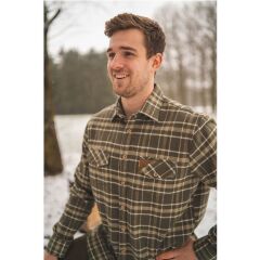 T. OS-Trachten Kareli Uzun Kollu Gömlek 43/44